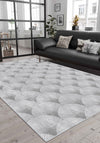 Addison Modern Silver Rug