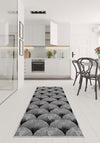 Addison Geometric Anthracite Rug