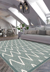 Siena Geometric Teal Rug