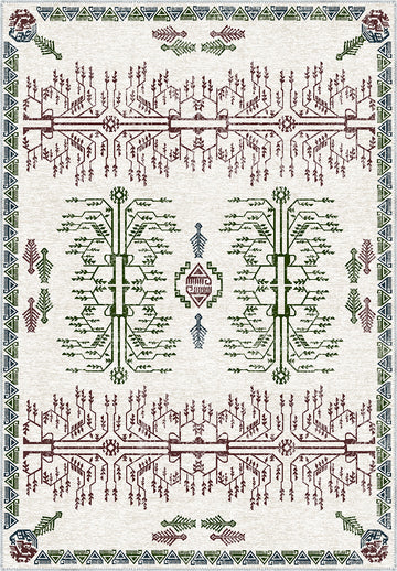 Tigris Tree of Life Turkish Kilim Rug