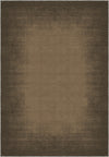 Olivia Brown Bordered Washable Rug