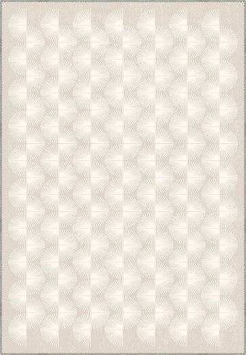 Elysandra Cream Art Deco Rug