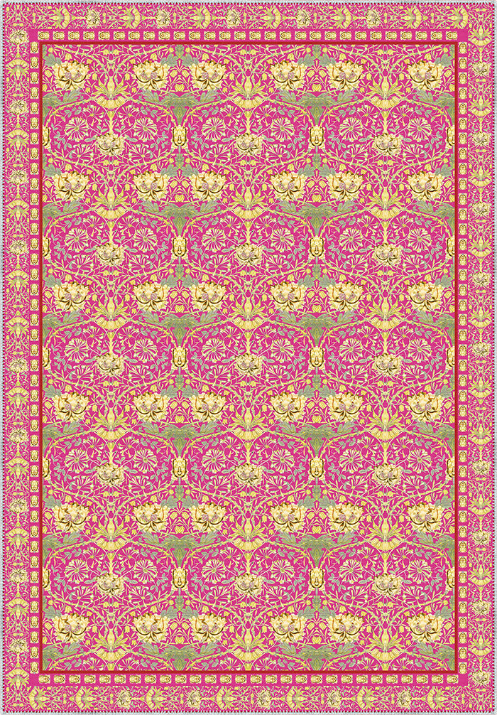 Zachary Vintage Pink Rug | Rugette Oriental Rug