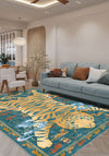 Tashi Tibetan Tiger Asiatic Rug