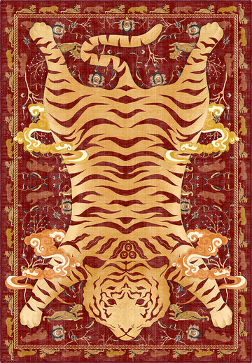 Tashi Tibetan Tiger Rug