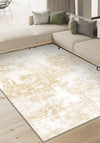 Matthew Cream Abstract Rug