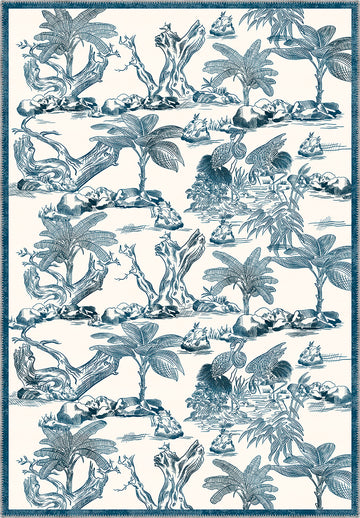 Palmera Tropical Toile Rug