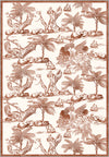 Palmera Tropical Terracotta Rug