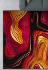 Calida Abstract Lava Rug