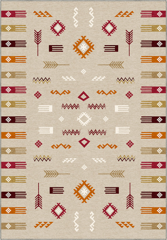 Azra Beige Berber Rug