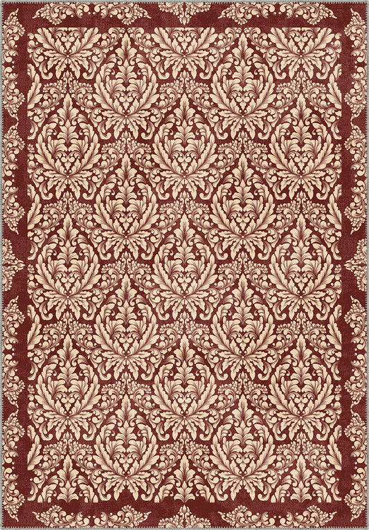 Odessa Terracotta Baroque Rug