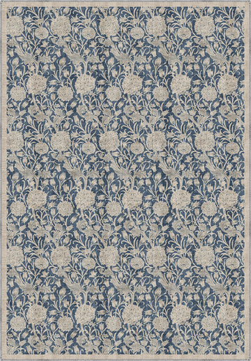 Thalassa Navy Cottagecore Rug