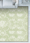 Colette Sage Green Farmhouse Rug