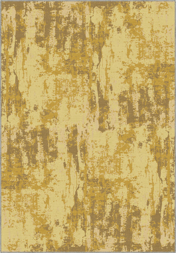Eli Abstract Yellow Rug