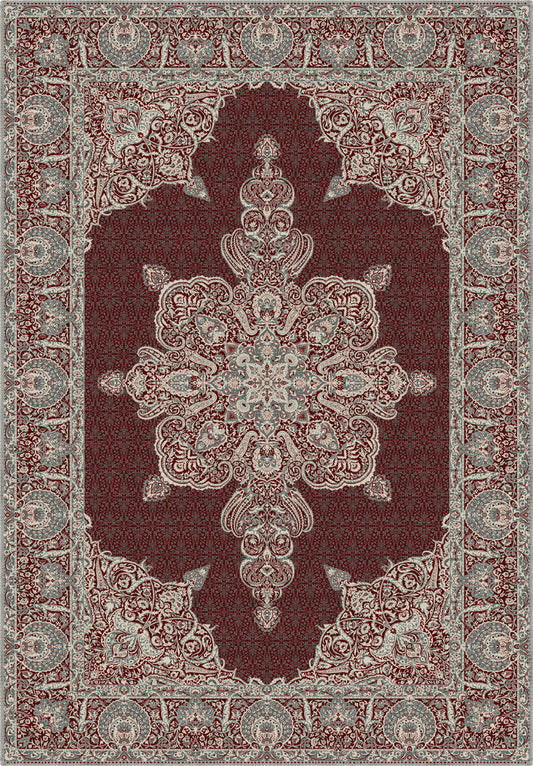 Farinda Burgundy Persian Rug