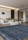 Larona Navy Transitional Rug