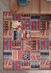 Isla Colourful Patchwork Washable Rug