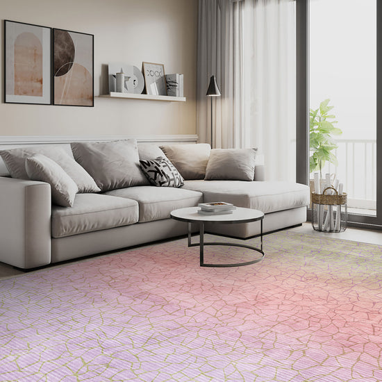 Pastel rug for living room.