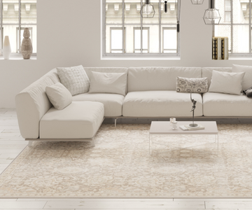 How to choose the perfect living room rug size