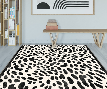 Pet-friendly washable rugs are easy to clean and practical to use.