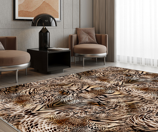 Washable rugs merge style with comfort.