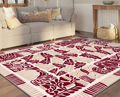 150 x 215 cm rugs for living rooms, bedrooms and dining areas.