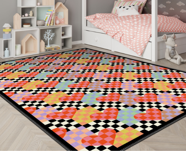 Kids rug in a kids room