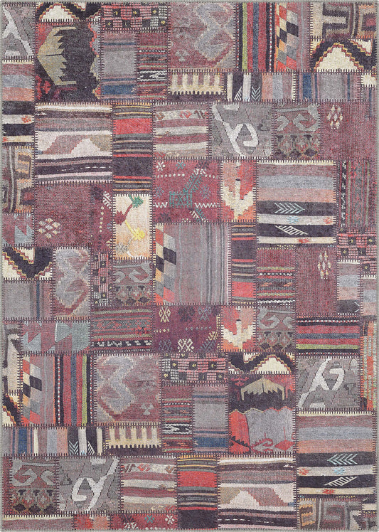 Eamon Colourful Patchwork Rug