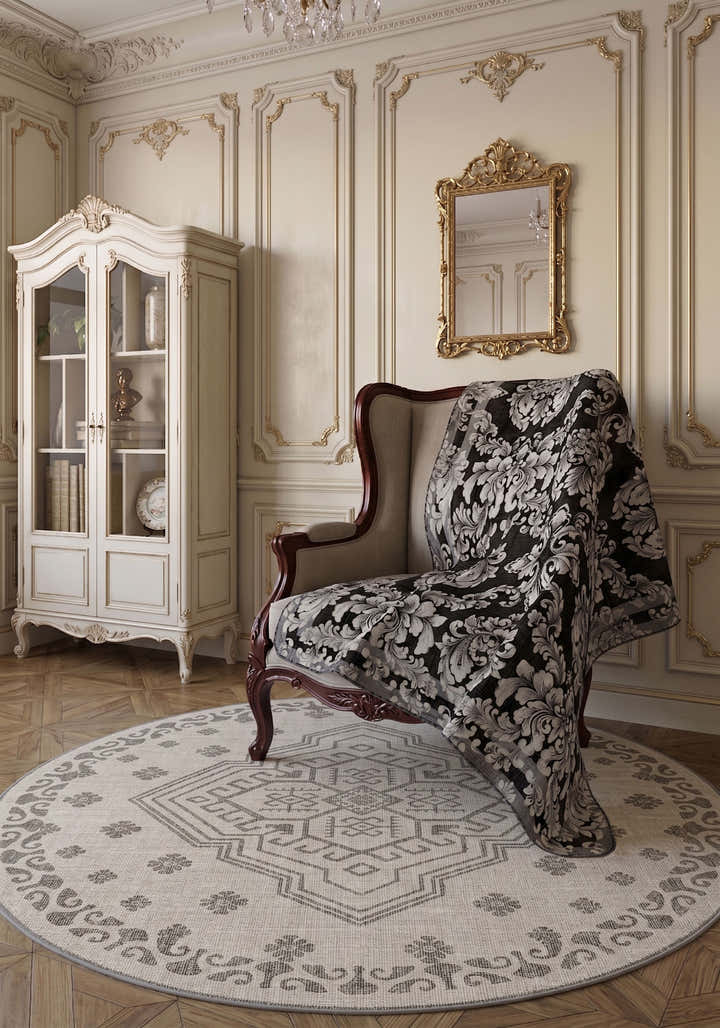 Liliane Black Bedspread Throw Blanket