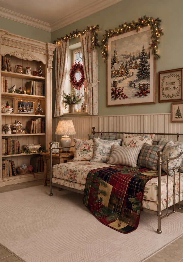 Aspen Christmas Holiday Blanket
