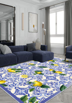 Sorrento Lemon Tile Rug