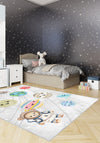 Universo Washable Kids Space Rug