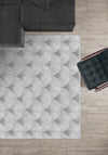 Addison Modern Silver Rug