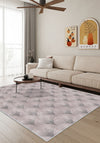 Addison Light Pink Art Deco Rug