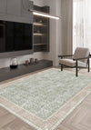 Alexis Modern Bordered Washable Rug