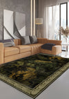 Alaric Floral Green Rug