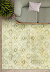 Ariana Green Vintage Washable Rug