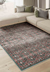 Gaia Washable Teal Rug