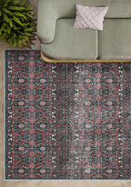 Gaia Washable Teal Rug
