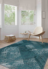 Briar Modern Washable Teal Rug