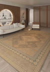 Magnus Brown Medallion Rug