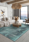 Selene Modern Teal Rug