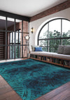 Darielle Teal Boho Rug