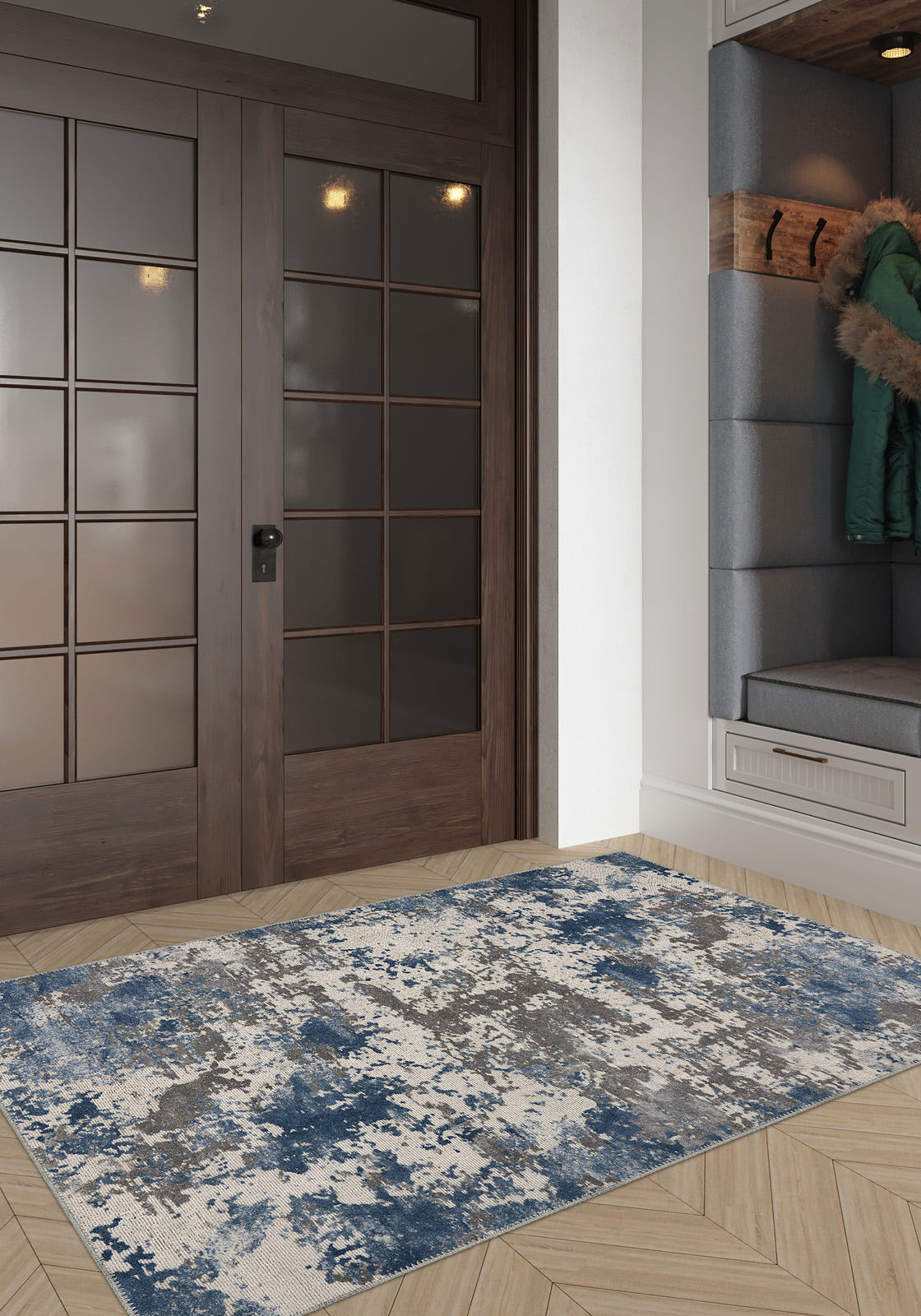 Jesse Brown Abstract Modern Rug