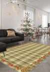 Mercy Green Plaid Christmas Rug