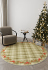 Mercy Green Plaid Christmas Rug