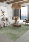 Oliver Modern Sage Green Rug