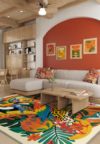 Amazonia Brazilian Tropical Rug