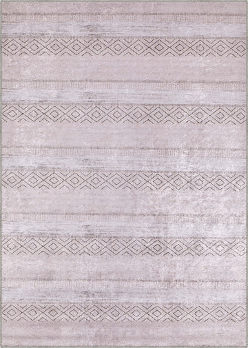 Berylle Light Pink Striped Rug