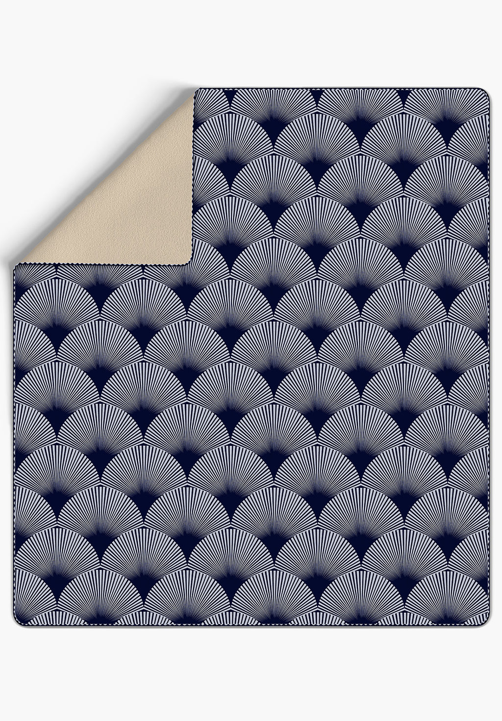 Addison Artdeco Navy Blanket